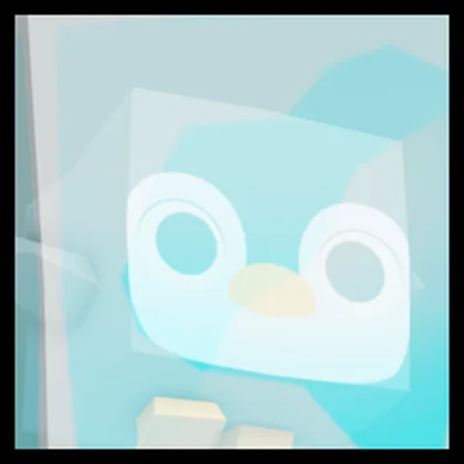 Huge Ice Cube Penguin